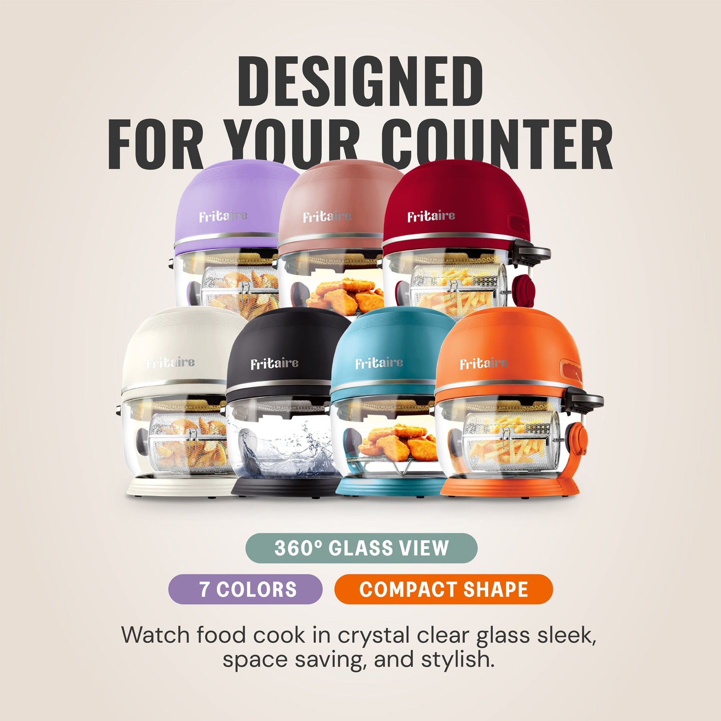 Self-Cleaning Air Fryer™ & Non-Toxic Air Fryer™ - Lavender