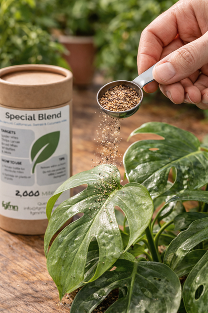 Special Blend Predatory Mite Mix Treatment Bottles